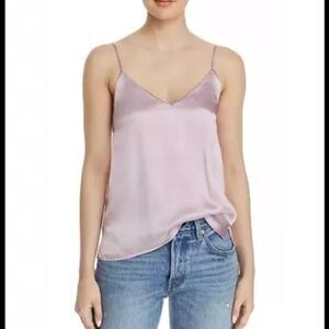 Anine Bing Gwyneth Silk Camisole Dusty Rose